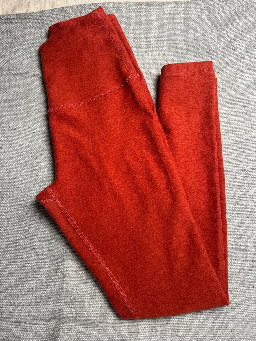 Beyond Yoga Red High-Waist Leggings